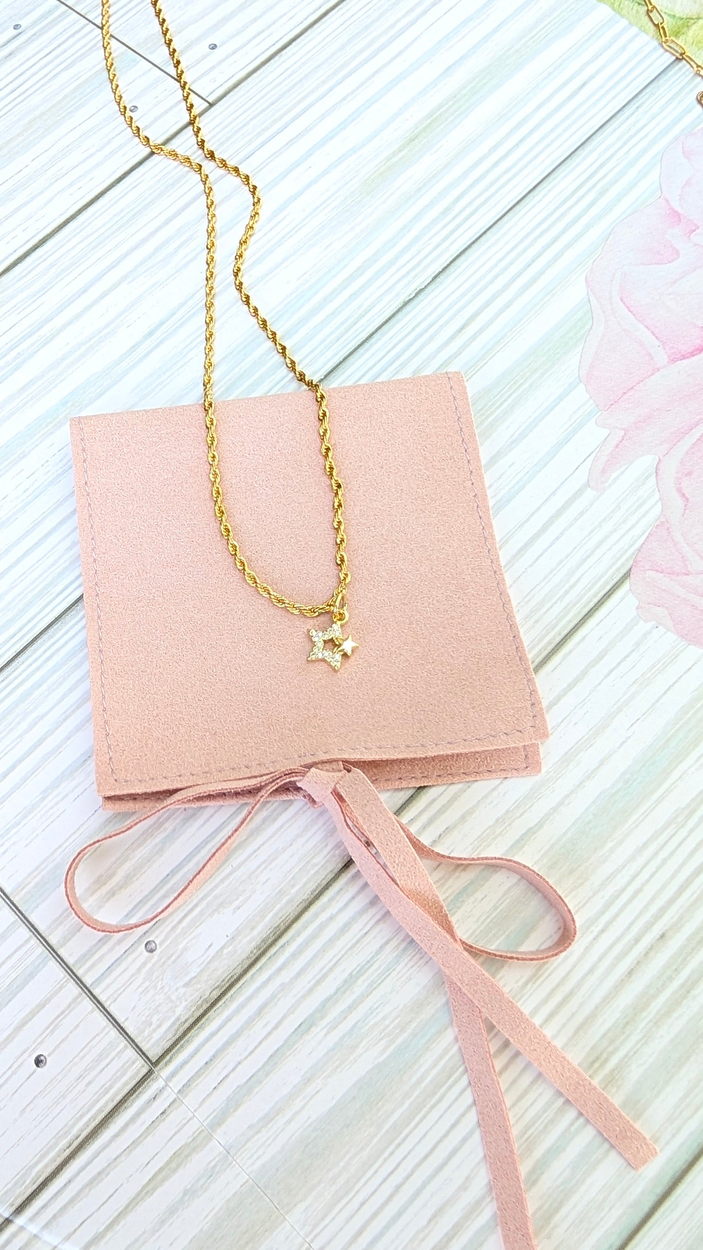 Collar dije de estrella pequeño