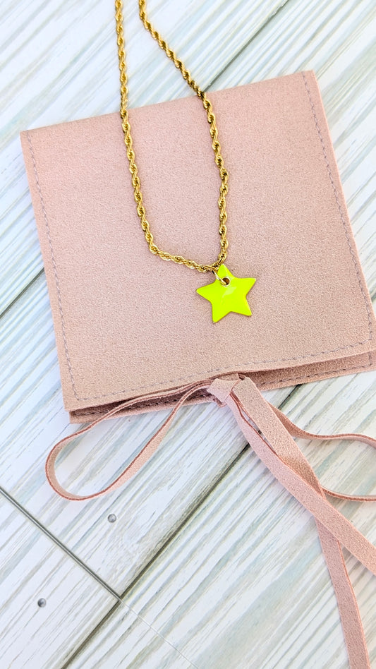 Cadena Estrella brillante de colores