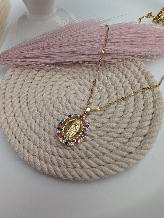 Collar Virgen de Guadalupe