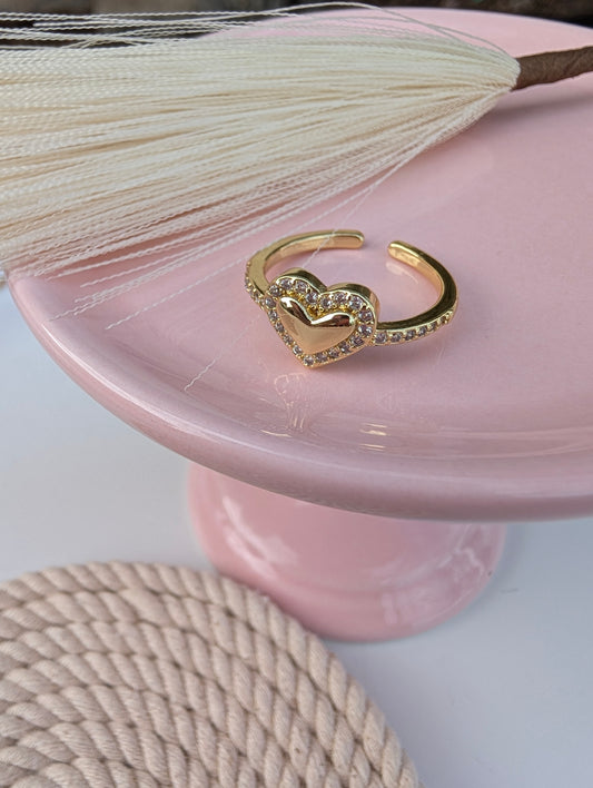 Anillo corazon